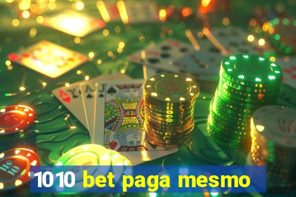 1010 bet paga mesmo